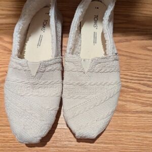 Tom's Ivory Shoes